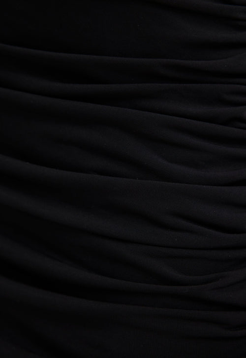 Jac+Jack Portman Italian Jersey Dress - Black